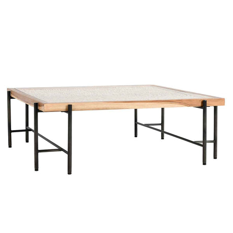 Cyrus Natural/Black Coffee Table by Classic Home at Eve Furniture