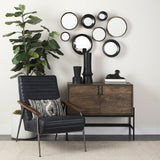 Czar 11L x 7W Black Metal Labrador Retriever by Mercana at Eve Furniture