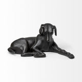 Czar Black Metal Labrador Retriever by Mercana at Eve Furniture