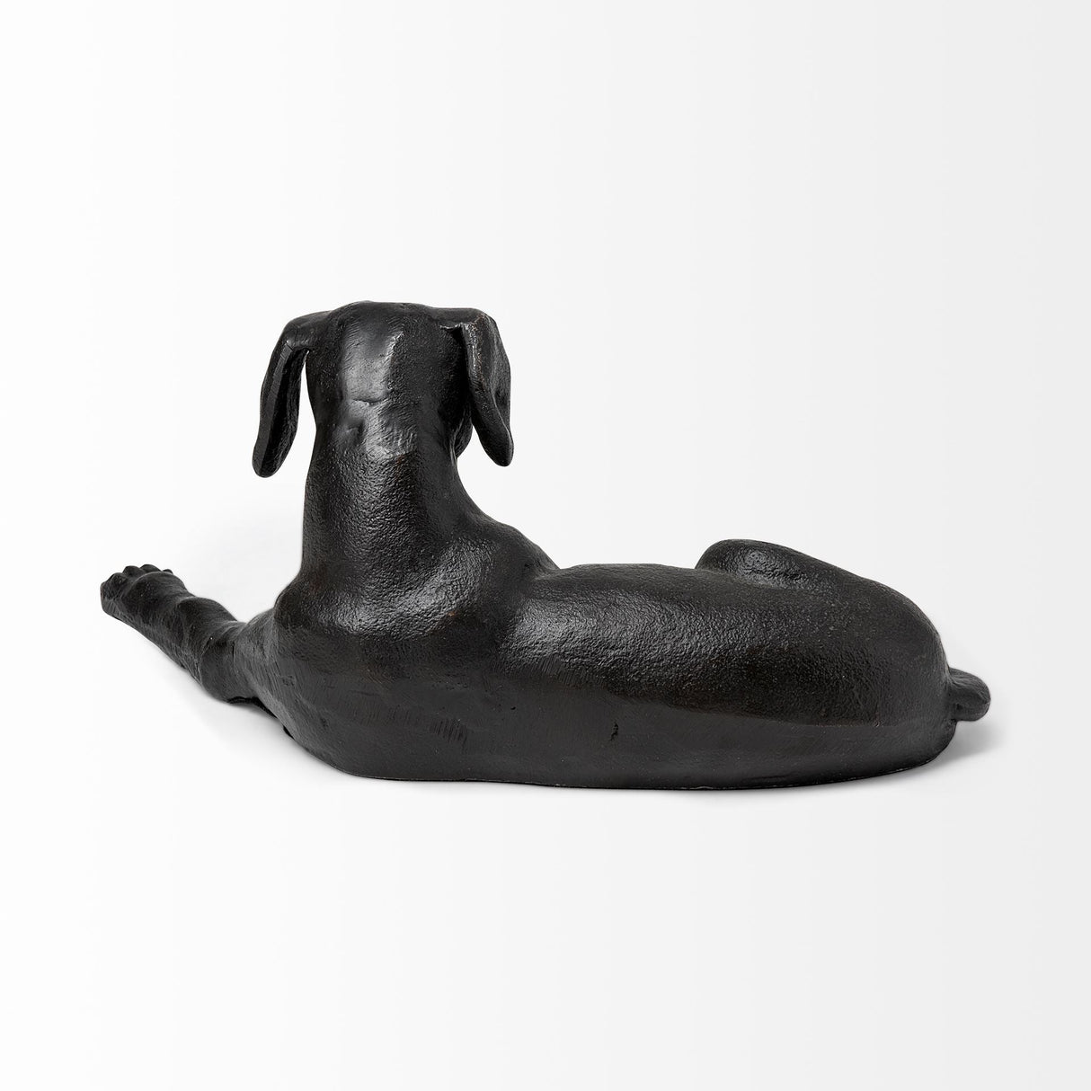 Czar Black Metal Labrador Retriever by Mercana at Eve Furniture