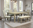 Povison 6-Piece Dining Room Set by Happy Homes at Eve Furniture