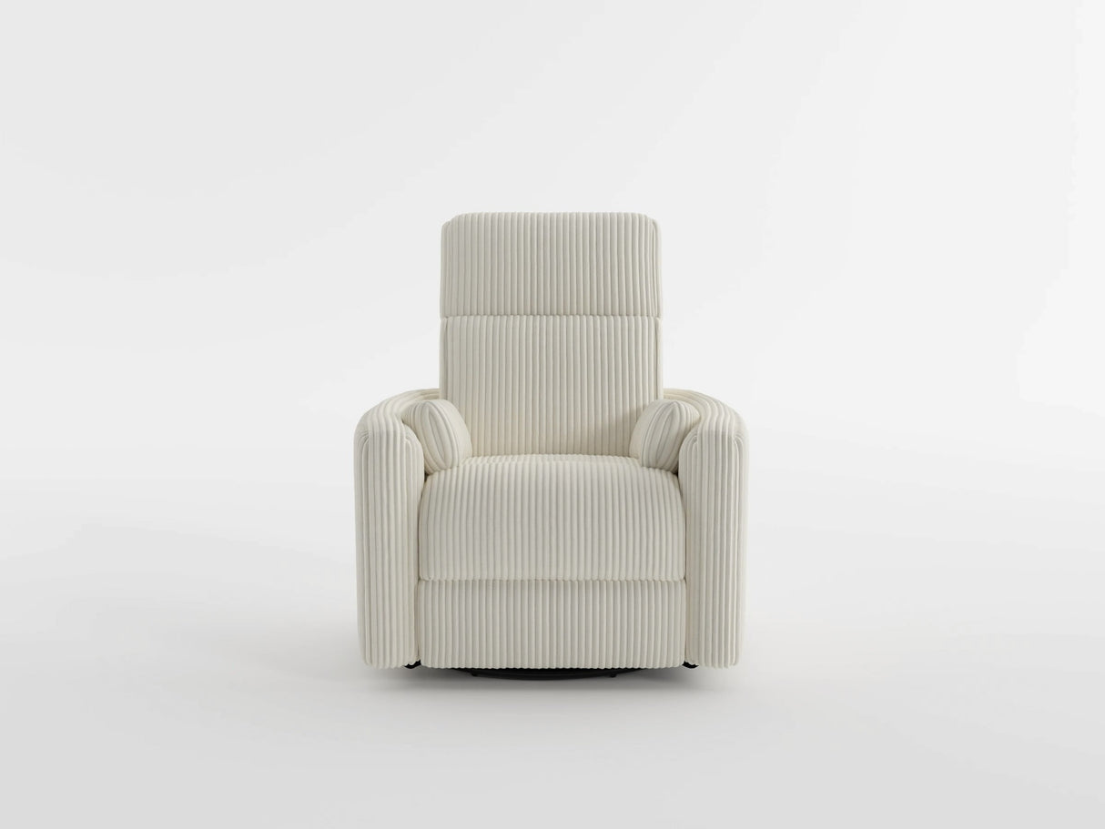 Traverse Beige Swivel Glider Reclining Chair