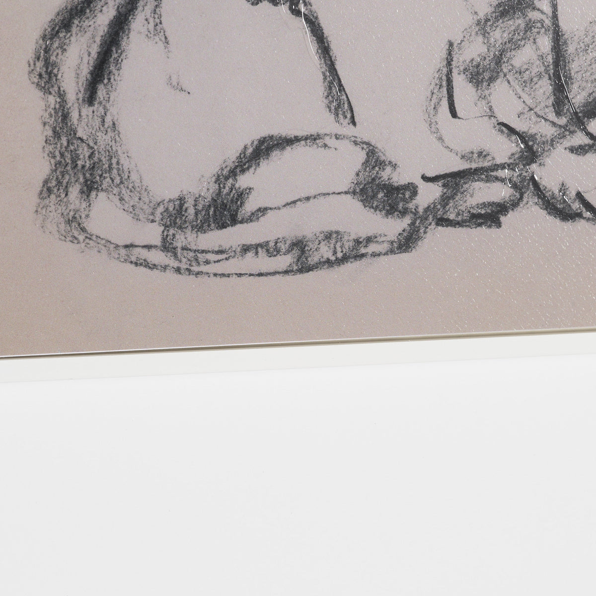 Dachshunds by Mercana Studio Hand-Embellished Framed Artwork Matted under Glass by Mercana at Eve Furniture