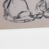 Dachshunds by Mercana Studio Hand-Embellished Framed Artwork Matted under Glass by Mercana at Eve Furniture