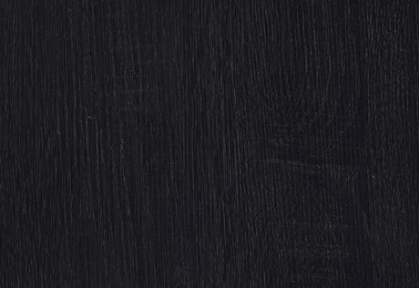 Dacre Dark Gray/Black Nickel Round End Table by Coaster at Eve Furniture