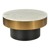 Dado White Coffee Table by MOES at Eve Furniture
