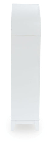 Dagandale White/Natural Accent Cabinet by Ashley at Eve Furniture