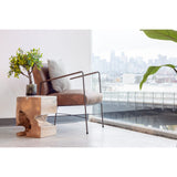 Dagwood Leather Armchair by Moe's Home at Eve Furniture