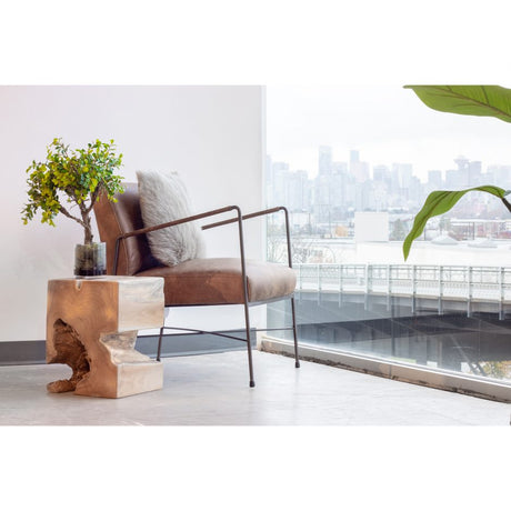 Dagwood Leather Armchair by Moe's Home at Eve Furniture