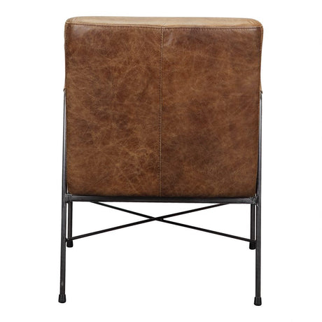 Dagwood Leather Armchair by Moe's Home at Eve Furniture