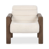 Dahlia Accent Chair - Ivory Fleece by Classic Home at Eve Furniture
