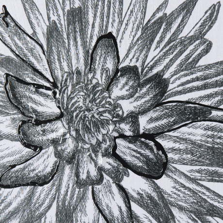 Dahlia Study - Detail by Mercana Studio Hand Embellished Textured Framed Art Photo Matted under Glas by Mercana at Eve Furniture
