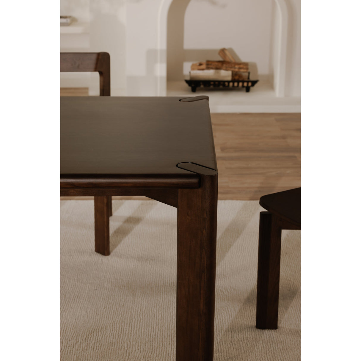 Daifuku Brown Large Dining Table by Moe's Home at Eve Furniture