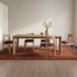 Daifuku Brushed Natural Oak Large Dining Table by Moe's Home at Eve Furniture