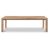 Daifuku Brushed Natural Oak Large Dining Table by Moe's Home at Eve Furniture