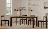 Daifuku Dining Chair Brown by Moe's Home at Eve Furniture