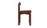 Daifuku Dining Chair Brown by Moe's Home at Eve Furniture
