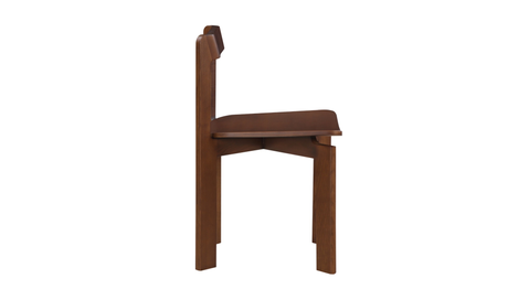 Daifuku Dining Chair Brown by Moe's Home at Eve Furniture