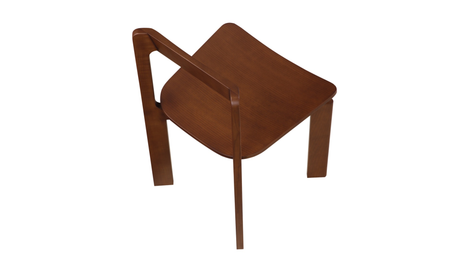 Daifuku Dining Chair Brown by Moe's Home at Eve Furniture