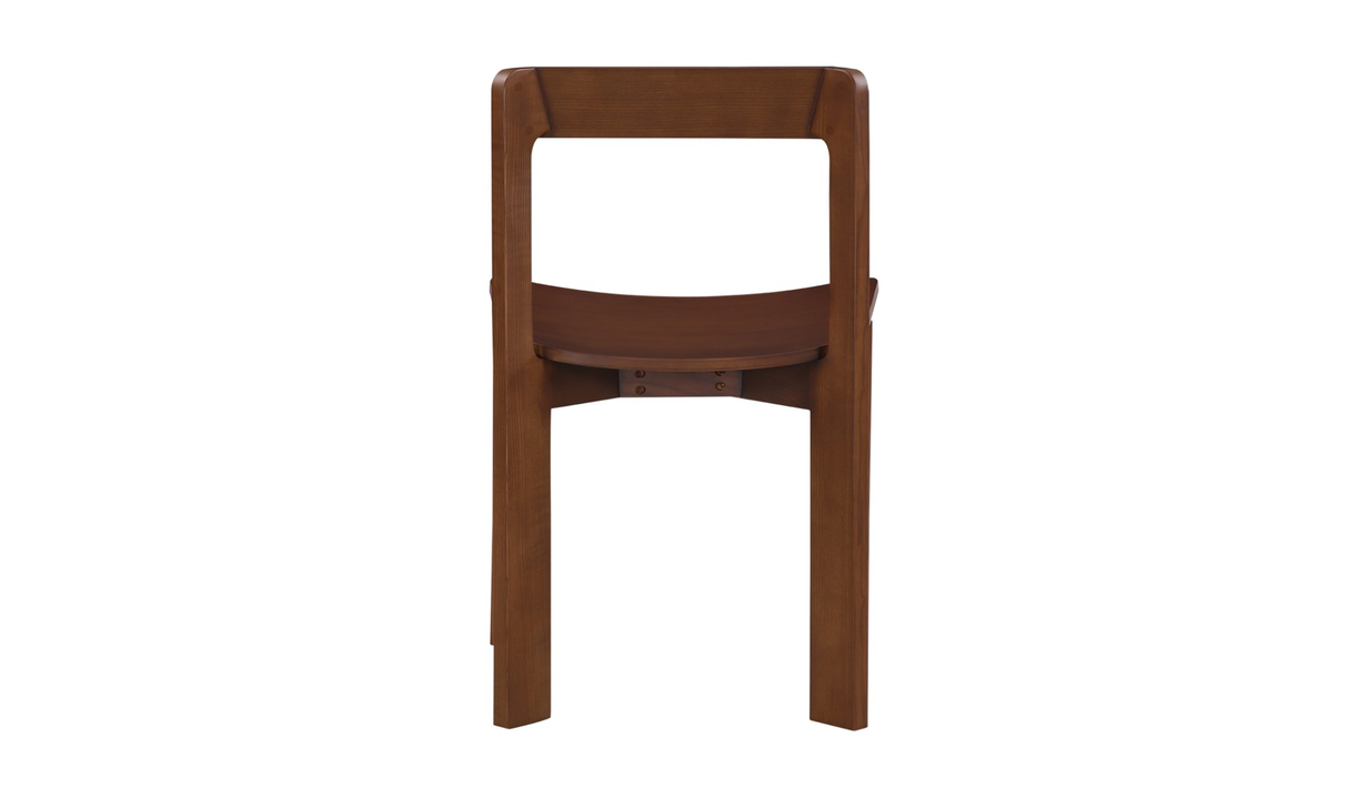 Daifuku Dining Chair Brown by Moe's Home at Eve Furniture