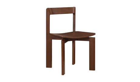 Daifuku Dining Chair Brown by Moe's Home at Eve Furniture