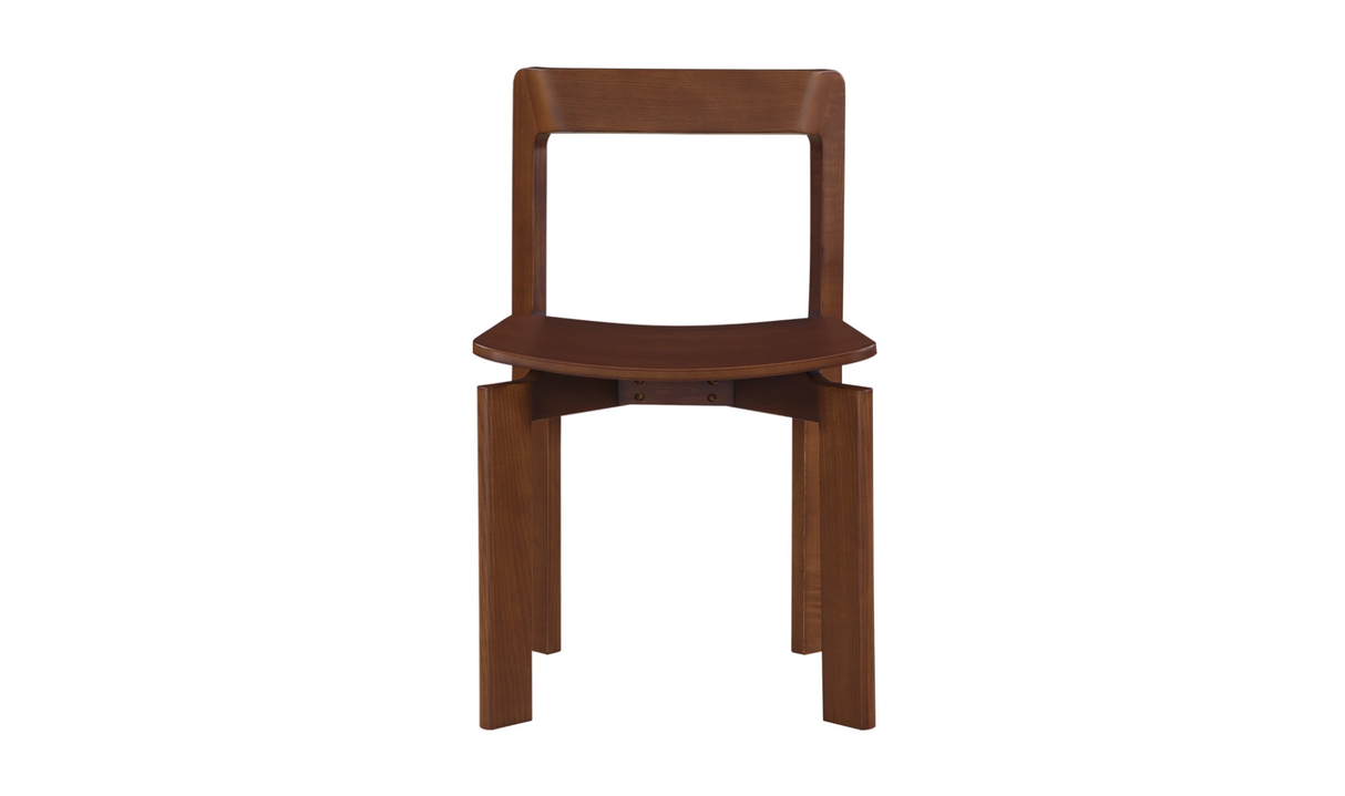 Daifuku Dining Chair Brown by Moe's Home at Eve Furniture