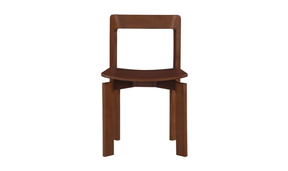 Daifuku Dining Chair Brown by Moe's Home at Eve Furniture