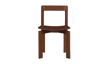 Daifuku Dining Chair Brown by Moe's Home at Eve Furniture