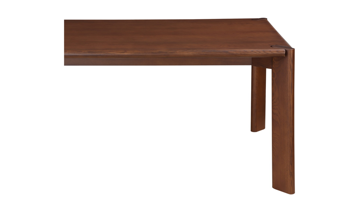 Daifuku Large Dining Table Brown by Moe's Home at Eve Furniture