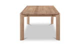 Daifuku Large Dining Table Brushed Natural Oak by Moe's Home at Eve Furniture