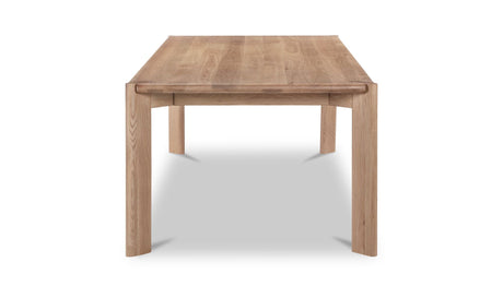 Daifuku Large Dining Table Brushed Natural Oak by Moe's Home at Eve Furniture