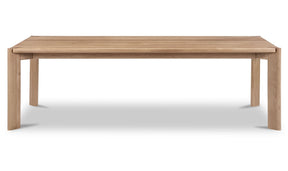 Daifuku Large Dining Table Brushed Natural Oak by Moe's Home at Eve Furniture