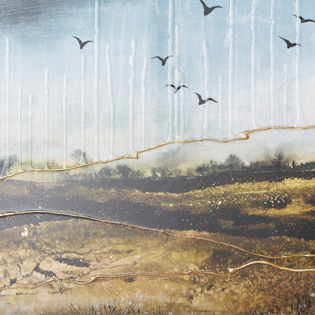 Daily Fly Over by Julie Devine a Canvas Print by Mercana at Eve Furniture