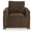 Dairlett Brown Accent Chair by Ashley at Eve Furniture