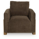 Dairlett Brown Accent Chair by Ashley at Eve Furniture