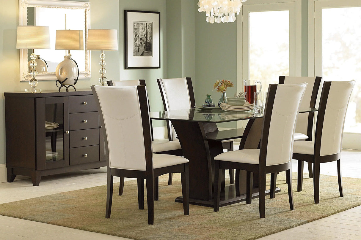 Daisy Dark Brown Server by Homelegance at Eve Furniture