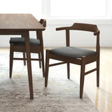 Daisy Gray Fabric Dining Chair (Set Of 2) by Ashcroft Furniture at Eve Furniture