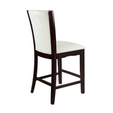 Daisy White Counter Height Chair, Set of 2 by Homelegance at Eve Furniture