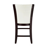 Daisy White Counter Height Chair, Set of 2 by Homelegance at Eve Furniture
