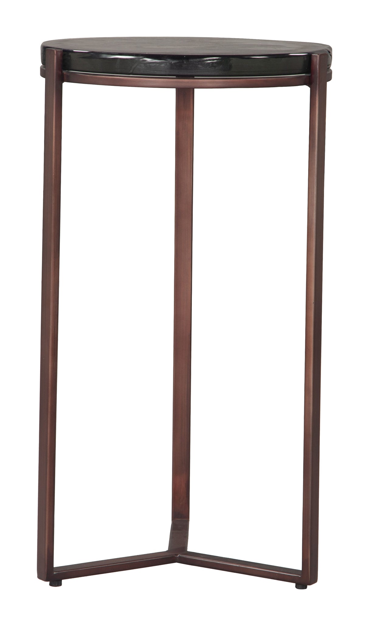 Daiza Bronze Side Table by Zuomod at Eve Furniture
