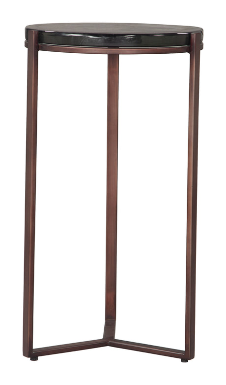 Daiza Bronze Side Table by Zuomod at Eve Furniture
