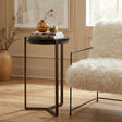 Daiza Bronze Side Table by Zuomod at Eve Furniture