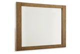Dakmore Brown Bedroom Mirror (Mirror Only) by Ashley at Eve Furniture