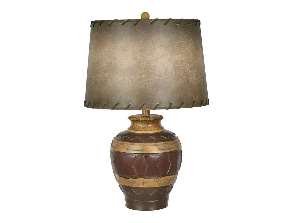 Dakota Brown Table Lamp (Set of 2) by Crestview at Eve Furniture