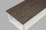 Dakota Chalk White 3-Piece Coffee Table Set by Crown Mark at Eve Furniture