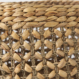 Dakota (Set of 3) Medium Brown Seagrass Round Basket by Mercana at Eve Furniture