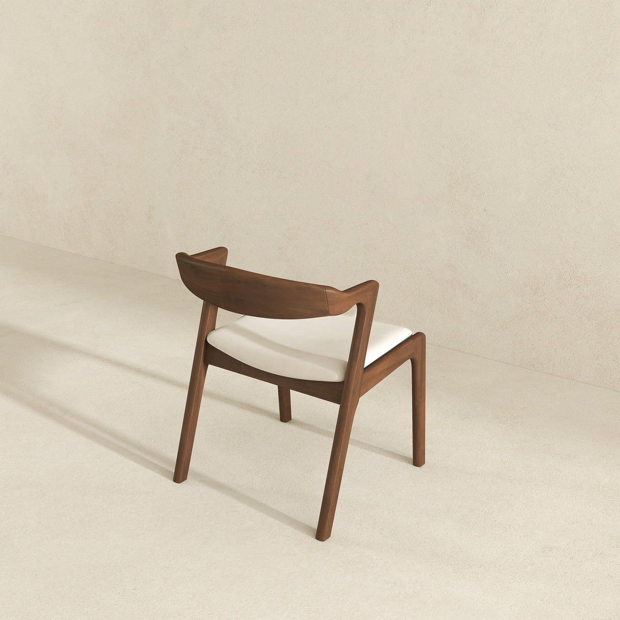 Dakota Solid Wood Cream Velvet Dining Chair (Set Of 2) by Ashcroft Furniture at Eve Furniture