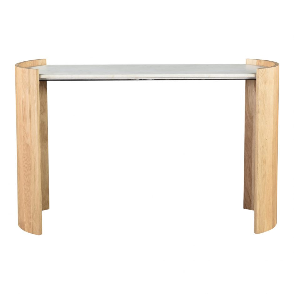 Dala Console Table - Marble Top by Moe's Home at Eve Furniture