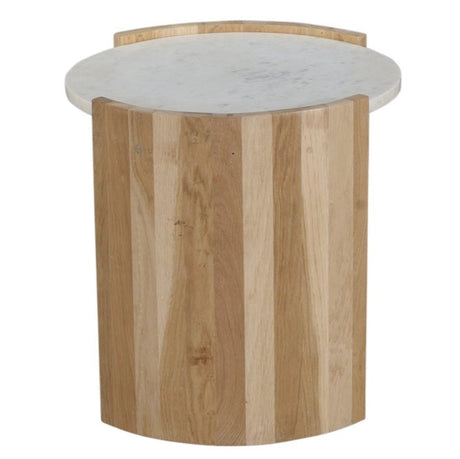 Dala Side Table White by Moe's Home at Eve Furniture