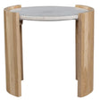 Dala Side Table White by Moe's Home at Eve Furniture